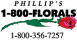 1-800-FLORALS